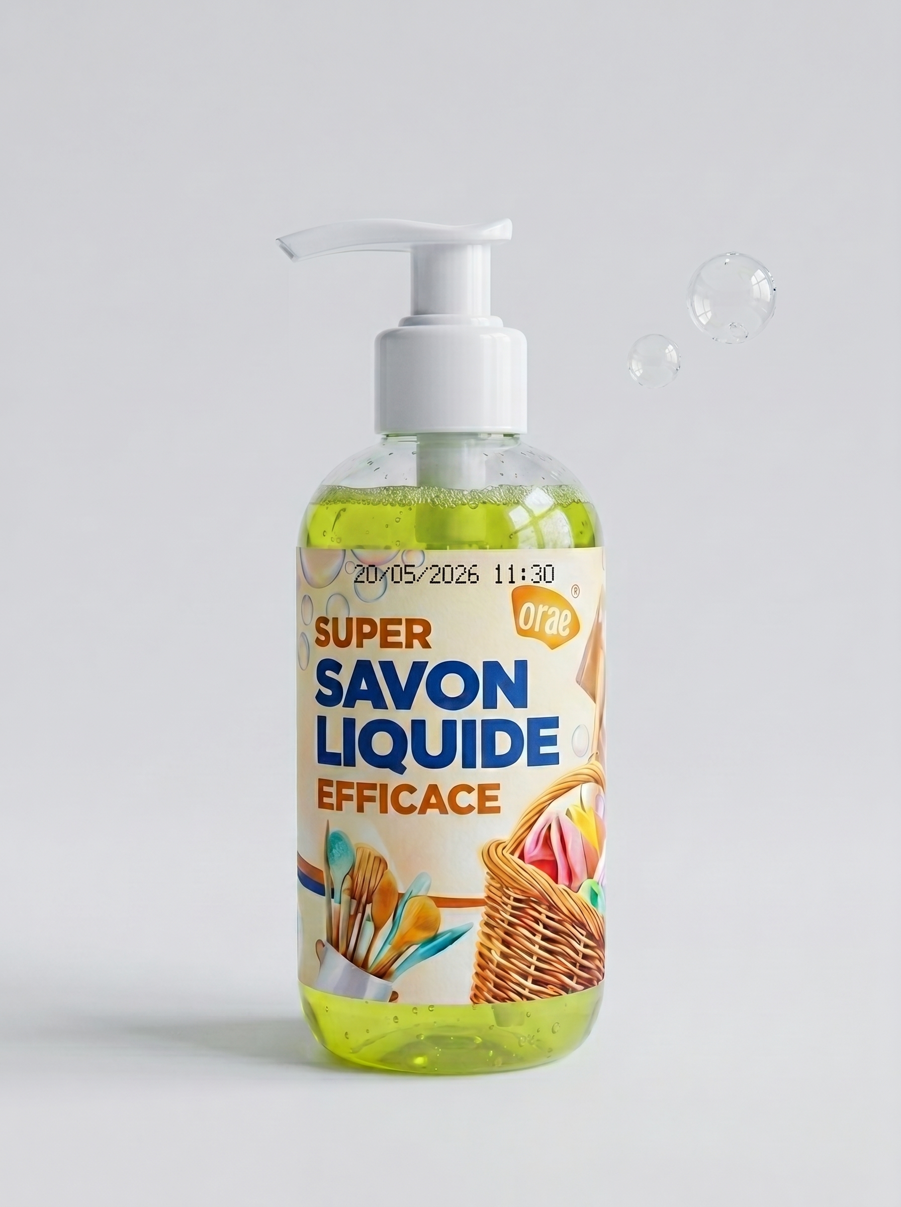 Press On 0.5l - Savon liquide ORAE format pratique
