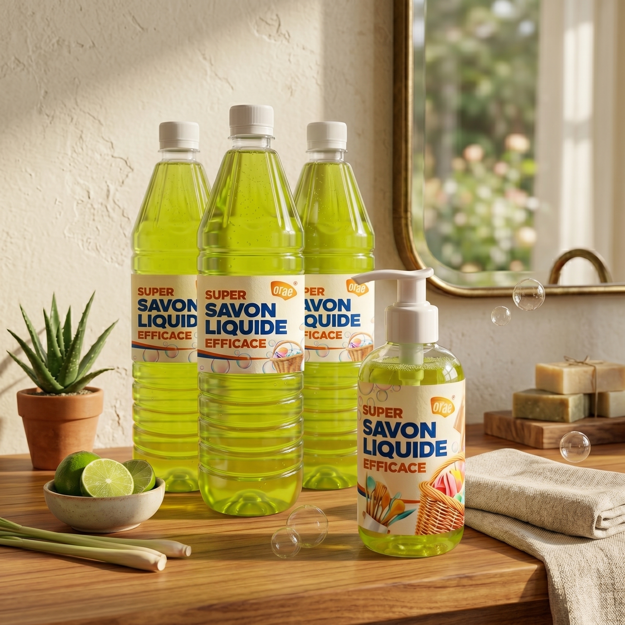 Produits ORAE - savon liquide Lomé Togo